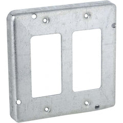 Hubbell-Raco - Steel Electrical Box Cover - Strong Tooling