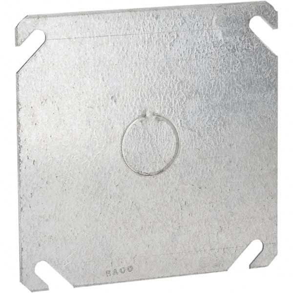 Hubbell-Raco - Steel Electrical Box Flat Cover - Strong Tooling