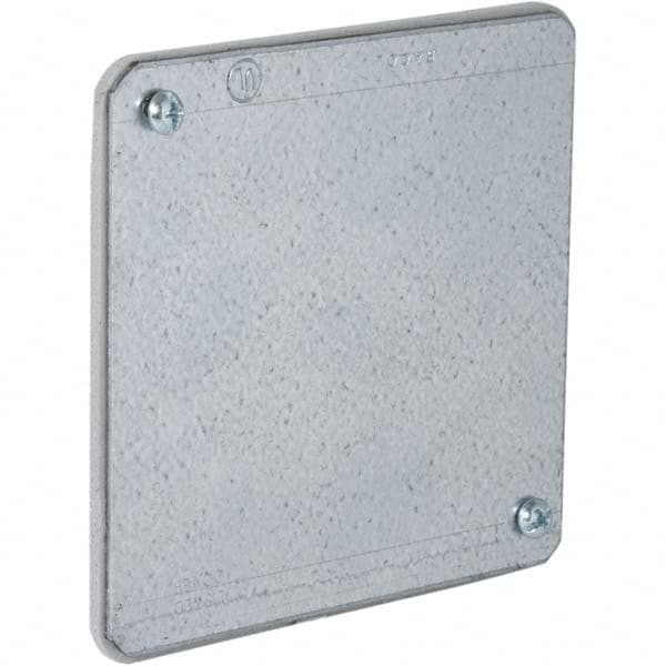 Hubbell-Raco - Steel Electrical Box Cover - Strong Tooling