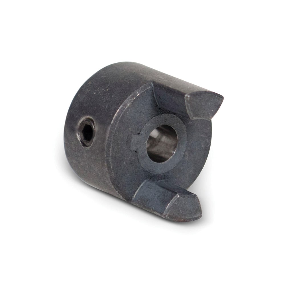 TB Wood's - Flexible Coupling; Type: Coupling Half ; Bore Diameter (Decimal Inch): 0.1875 ; Maximum Bore Diameter (Inch): 0.1875 ; Outside Diameter (Inch): 0.63 ; Overall Length (Inch): 0.27 ; Material: Sinter Carbon Steel - Exact Industrial Supply