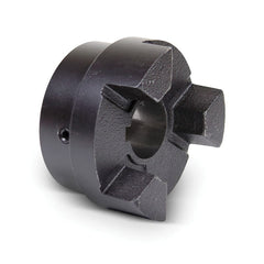 TB Wood's - Flexible Coupling; Type: Coupling Half ; Bore Diameter (Decimal Inch): 1.5625 ; Maximum Bore Diameter (Inch): 1.5625 ; Outside Diameter (Inch): 5 ; Overall Length (Inch): 2.19 ; Material: Cast Iron - Exact Industrial Supply