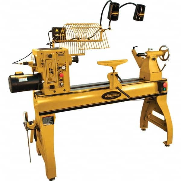 Powermatic - Woodworking Lathes Swing (Inch): 21 Distance Between Centers (Inch): 42 - Strong Tooling