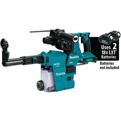 Makita - 36 Volt 1-1/8" SDS Plus Chuck Cordless Rotary Hammer - 5000 BPM, 0 to 980 RPM, Reversible - Strong Tooling