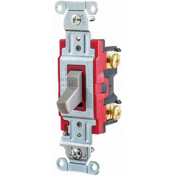 Hubbell Wiring Device-Kellems - Toggle Switches Switch Type: Heavy Duty Switch Sequence: Off-On - Strong Tooling