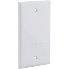 Hubbell-Raco - Weatherproof Box Covers Cover Shape: Rectangle Number of Holes in Outlet: 0 - Strong Tooling