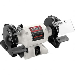 Jet - Bench Grinders & Buffers Machine Type: Bench Grinder Wheel Diameter (Inch): Accepts 8 - Strong Tooling