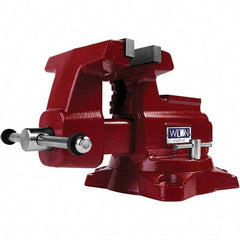 Wilton - Bench & Pipe Combination Vises Jaw Width (Inch): 6-1/2 Jaw Opening Capacity (Inch): 6-1/4 - Strong Tooling