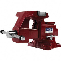 Wilton - Bench & Pipe Combination Vises Jaw Width (Inch): 5-1/2 Jaw Opening Capacity (Inch): 5 - Strong Tooling