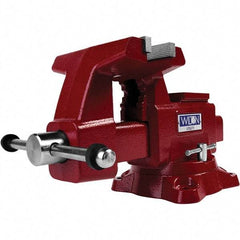 Wilton - Bench & Pipe Combination Vises Jaw Width (Inch): 6-1/2 Jaw Opening Capacity (Inch): 6 - Strong Tooling