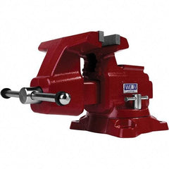 Wilton - Bench & Pipe Combination Vises Jaw Width (Inch): 8 Jaw Opening Capacity (Inch): 8-1/2 - Strong Tooling