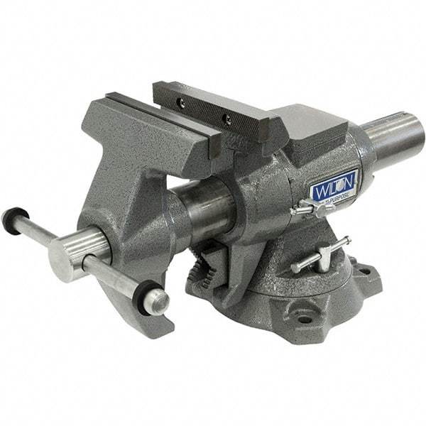 Wilton - Bench & Pipe Combination Vises Jaw Width (Inch): 5-1/2 Jaw Opening Capacity (Inch): 5 - Strong Tooling