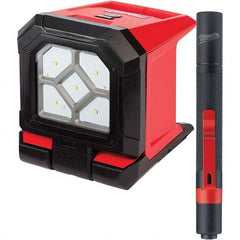 Milwaukee Tool - Cordless Work Lights Voltage: 18 Run Time: Up to 20 hours - Strong Tooling