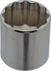 Proto - 1-5/16", 1/2" Drive, Standard Hand Socket - 12 Points, 1-55/64" OAL, Chrome Vanadium, Chrome Finish - Strong Tooling