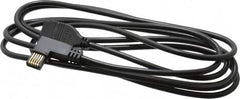 Mitutoyo - 80" Long SPC Cable - Use with Absolute Digimatic Scale Units, DP-1VR Series 264 Digimatic Mini-Processor & Calipers - Strong Tooling