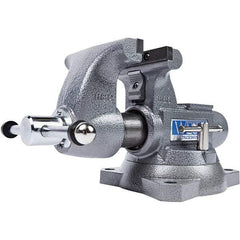 Wilton - Bench & Pipe Combination Vises Jaw Width (Inch): 5-1/2 Jaw Opening Capacity (Inch): 6-1/8 - Strong Tooling