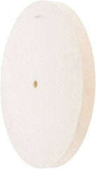 Value Collection - 10" Diam x 3/4" Thick Unmounted Buffing Wheel - 1 Ply, Polishing Wheel, 1/2" Arbor Hole, Soft Density - Strong Tooling