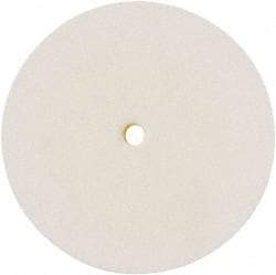 Value Collection - 10" Diam x 1" Thick Unmounted Buffing Wheel - 1 Ply, Polishing Wheel, 1/2" Arbor Hole, Soft Density - Strong Tooling