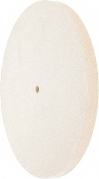 Value Collection - 12" Diam x 3/4" Thick Unmounted Buffing Wheel - 1 Ply, Polishing Wheel, 1/2" Arbor Hole, Medium Density - Strong Tooling