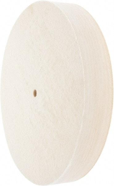 Value Collection - 12" Diam x 2" Thick Unmounted Buffing Wheel - 1 Ply, Polishing Wheel, 1/2" Arbor Hole, Soft Density - Strong Tooling