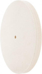 Value Collection - 12" Diam x 1" Thick Unmounted Buffing Wheel - 1 Ply, Polishing Wheel, 1/2" Arbor Hole, Medium Density - Strong Tooling