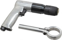 Ingersoll-Rand - 1/2" Reversible Keyless Chuck - Pistol Grip Handle, 500 RPM, 4 CFM, 0.5 hp, 90 psi - Strong Tooling