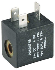 Parker - 24 DC Volt, Class F, Solenoid Coil - 6.0 Watt, IP 65 Enclosure, Use with Parker B Series Viking Valve - Strong Tooling