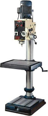 Jet - 10" Swing, Geared Head Drill & Tap Press - 12 Speed, 2 hp, Three Phase - Strong Tooling