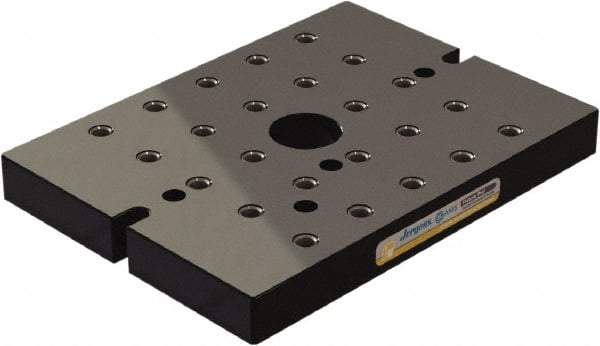 Jergens - 250mm Long x 340mm Wide x 35mm High Aluminum Fixture Plate - 35mm Plate Thickness - Strong Tooling