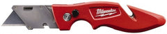 Milwaukee Tool - Fixed Blade Folding Utility Knife - Strong Tooling