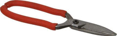 Proto - 2" Length of Cut, Straight Pattern Electrician's Snip - 7-3/8" OAL, Ergonomic Handle, 26 AWG Steel Capacity - Strong Tooling