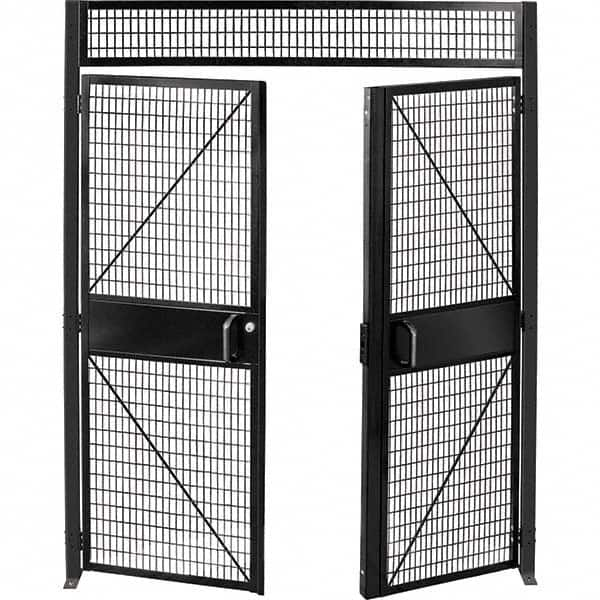 Folding Guard - Temporary Structure Doors Type: Hinged Door Width (Feet): 8 - Strong Tooling