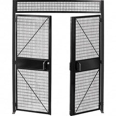 Folding Guard - Temporary Structure Doors Type: Hinged Door Width (Feet): 6 - Strong Tooling