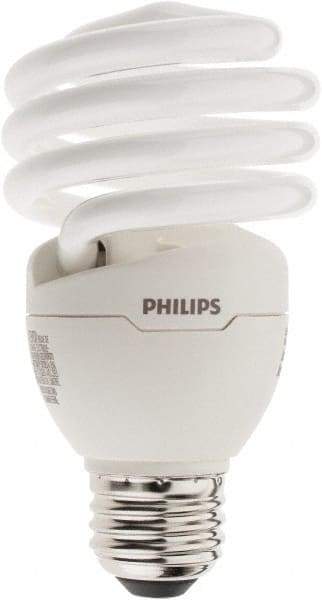 Philips - 23 Watt Fluorescent Residential/Office Medium Screw Lamp - 2,700°K Color Temp, 1,600 Lumens, 120 Volts, EL/mDT, 10,000 hr Avg Life - Strong Tooling