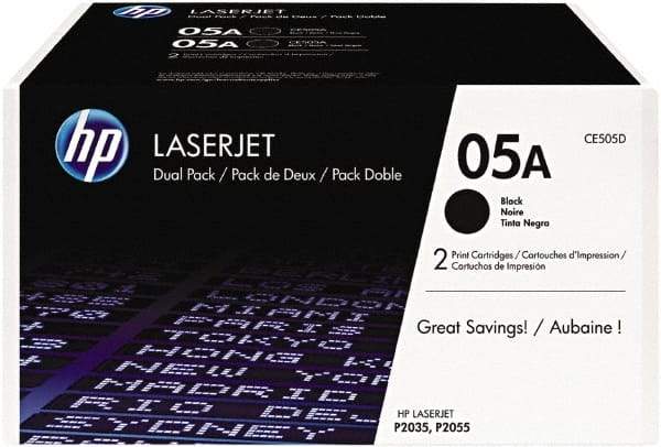 Hewlett-Packard - Black Toner Cartridge - Use with Laser Printers - Strong Tooling