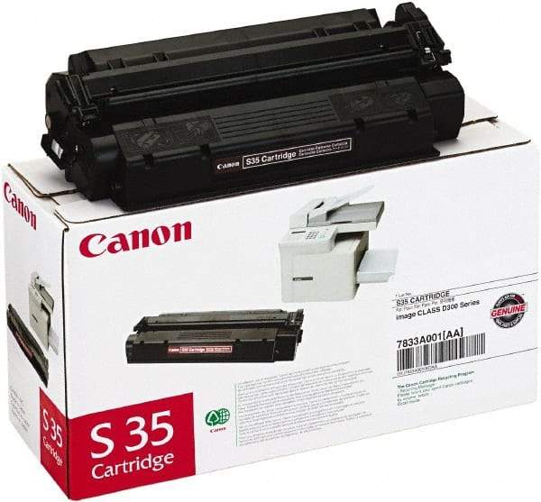 Canon - Black Toner Cartridge - Use with Canon Laser Printers - Strong Tooling