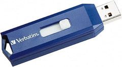 Verbatim - 8GB Blue Flash Drive - Use with Windows 2000, Windows XP, Vista, Windows 7, Mac OS 9.x or higher, Linux Kernel 2.6x or higher - Strong Tooling