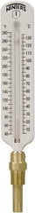 Winters - 40 to 280°F, Industrial Thermometer with Standard Thermowell - 1 Inch Immersion Length, 2 Inch Stem Length, 11 Inch Long, 1/2 Inch Thread - Strong Tooling