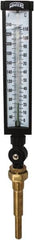 Winters - 30 to 240°F, Industrial Thermometer with Standard Thermowell - 5 Inch Immersion Length, 6 Inch Stem Length, 20 Inch Long, 3/4 Inch Thread - Strong Tooling