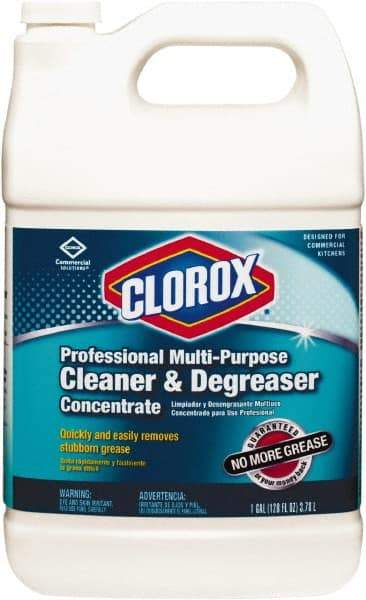 Clorox - 1 Gal Bottle Cleaner/Degreaser - Liquid, Citrus - Strong Tooling