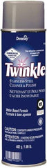 Twinkle - 17 Fluid Ounce Liquid Stainless Steel Cleaner and Polish - Unscented, Aerosol - Strong Tooling