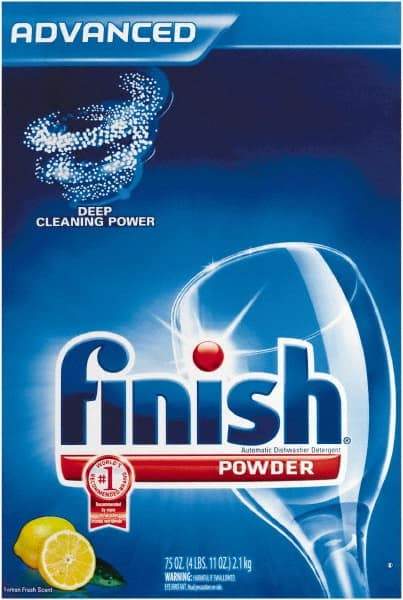 Finish - 75 oz Box Automatic Dishwashing Powder - Lemon Scented - Strong Tooling