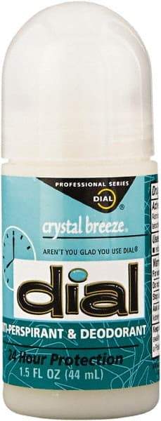 Dial - 1.5 oz Roll On Bottle Anti-Perspirant - Crystal Breeze Scent - Strong Tooling