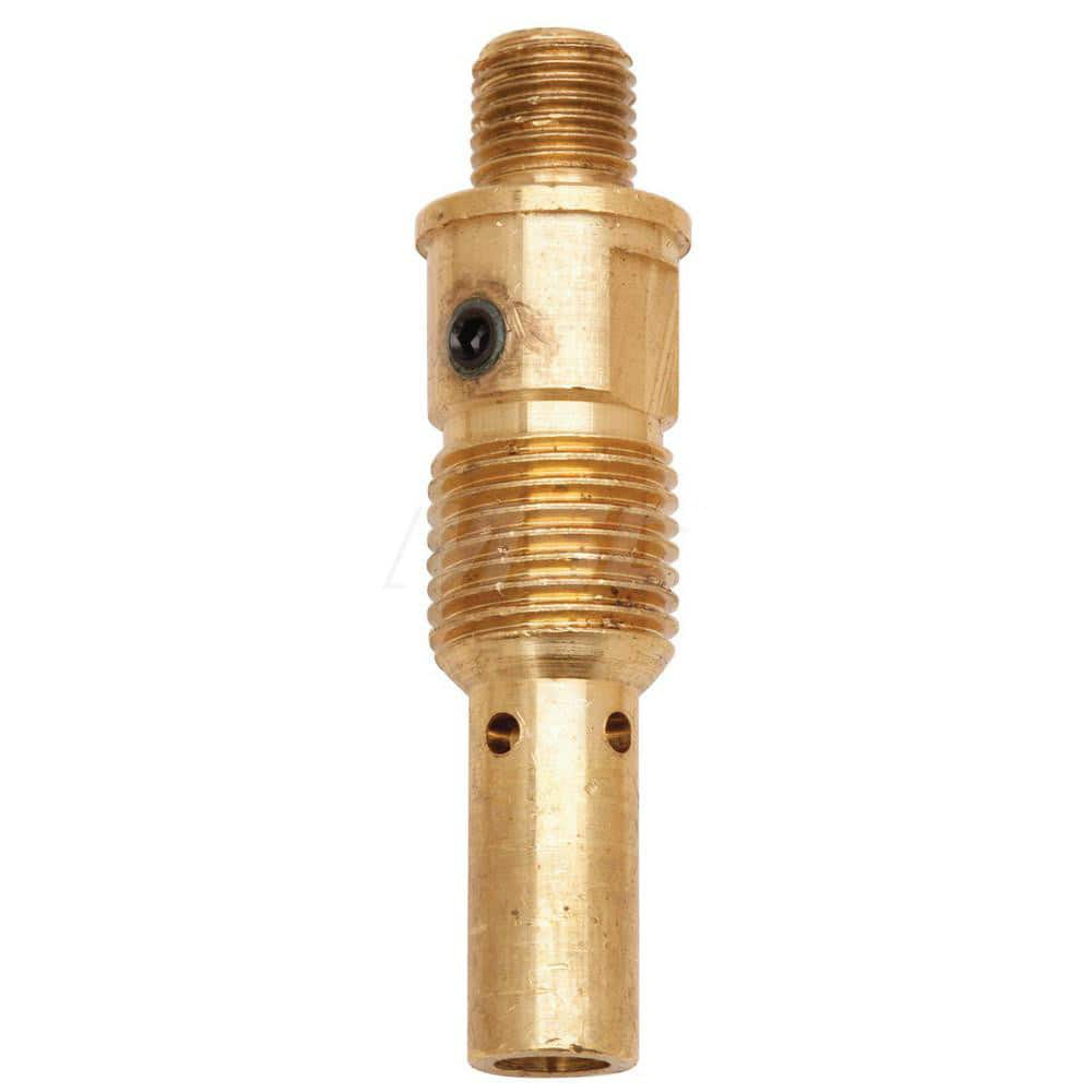 MIG Welder Gas Diffuser: Threaded 200A Max, Brass, Use with Magnum Welding Gun