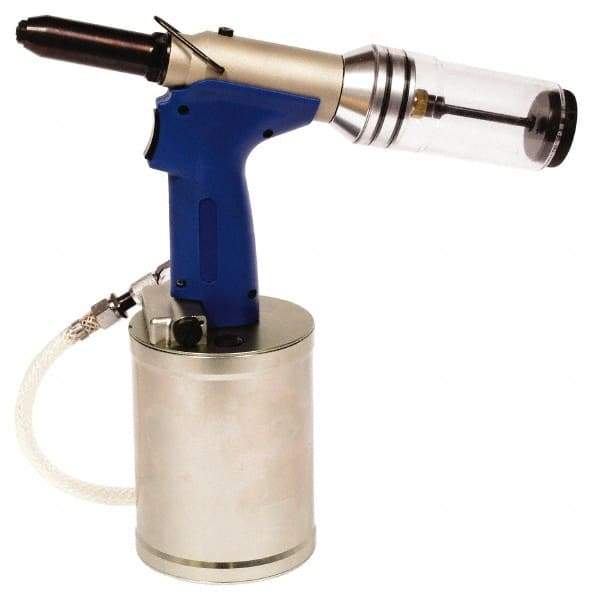 RivetKing - Up to 1/4" Capacity, Air Riveter - 1" Long Stroke, 1/4" Inlet - Strong Tooling