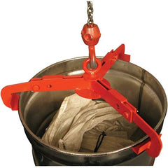 Wesco Industrial Products - 1,000 Lb Load Capacity, 30 & 55 Gal Drum Lifter - 29-1/2" Wide x 5-1/2" High, Steel Wheels - Strong Tooling