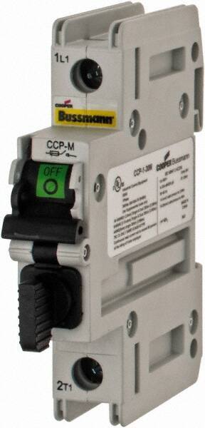 Cooper Bussmann - 1 Phase, 240VAC, 1 Pole, Open Fused Cam & Disconnect Switch - 1 Wire - Strong Tooling