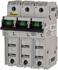 Cooper Bussmann - 3 Phase, 600VAC, 3 Pole, Open Fused Cam & Disconnect Switch - 3 Wires - Strong Tooling