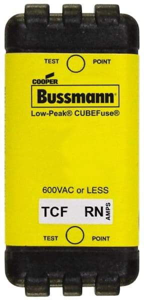 Cooper Bussmann - 300 VDC & 600 VAC, 3 Amp, Time Delay General Purpose Fuse - Plug-in Mount, 47.75mm OAL, 100 at DC, 200 (CSA RMS), 300 (UL RMS) kA Rating - Strong Tooling