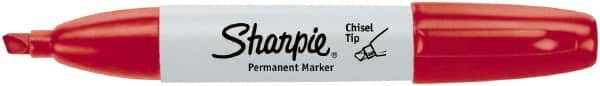 Sharpie - Red Permanent Marker - Chisel Medium Tip, AP Nontoxic Ink - Strong Tooling