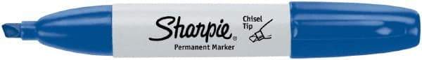 Sharpie - Blue Permanent Marker - Chisel Medium Tip, AP Nontoxic Ink - Strong Tooling